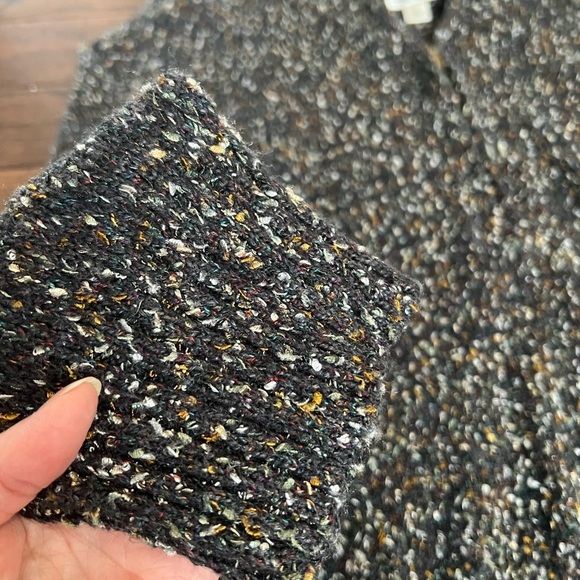 Coldwater Creek Multicolor Zip-Up Sweater - Picture 4 of 5